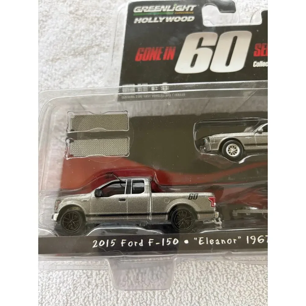 Greenlight Hollywood Gone In 60 Seconds 2015 F-150, 1967 Eleanor Custom Mustang